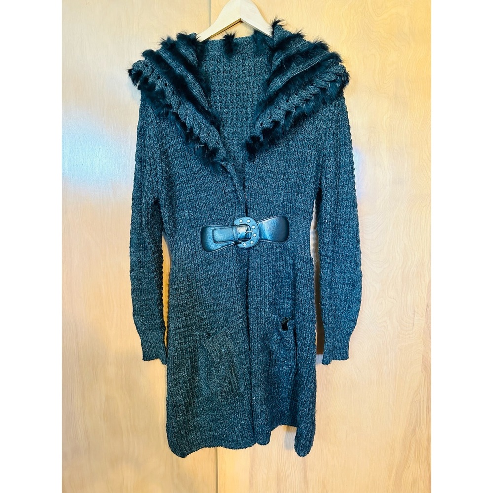 Dark grey cardigan